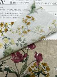 28120 麻坯布印花，天使柔滑布料 SUNWELL 三維爾 更多照片