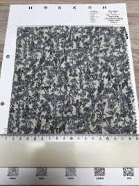 4027-680-1 80精紡細布奇蹟波浪線狀小花[布料] HOKKOH北高 更多照片