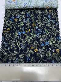 4027-680-3 80精紡細布奇蹟波浪線狀植物[布料] HOKKOH北高 更多照片