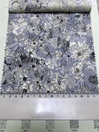 SHU-100-1 60精紡細布噴墨 PT 花卉雨[布料] HOKKOH北高 更多照片