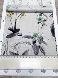 7027-815-2 較大的CR精紡細布植物和花卉[布料] HOKKOH北高 更多照片