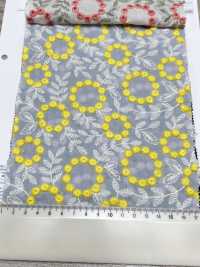 4027-848-1 精紡細布刺繡絨球蕾絲[布料] HOKKOH北高 更多照片