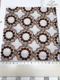 4027-849-1 精紡細布刺繡糖果餅乾[布料] HOKKOH北高 更多照片