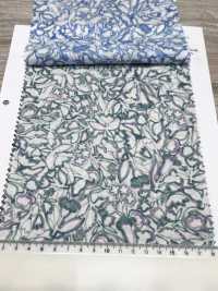 7027-601-1 60精紡細布6195 鋼筆畫花[布料] HOKKOH北高 更多照片