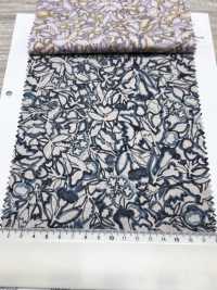 7027-601-1 60精紡細布6195 鋼筆畫花[布料] HOKKOH北高 更多照片