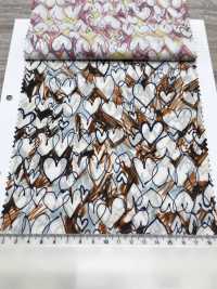 1027-610-1 60精紡細布6195 心臟[布料] HOKKOH北高 更多照片