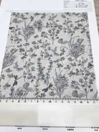 7027-615-1 60精紡細布9088 線描植物[布料] HOKKOH北高 更多照片