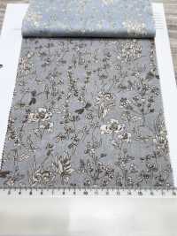 7027-615-1 60精紡細布9088 線描植物[布料] HOKKOH北高 更多照片