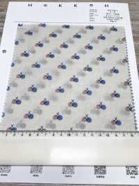 7027-616-1 60精紡細布9088 櫻桃點[布料] HOKKOH北高 更多照片