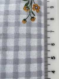 7027-640-3 80精紡細布格布 + 花朵[布料] HOKKOH北高 更多照片