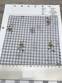 7027-640-3 80精紡細布格布 + 花朵[布料] HOKKOH北高 更多照片