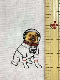 850605 平紋布，我們去外太空吧！太空與碼頭[布料] VANCET 更多照片