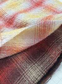 7236 羊毛紗漸層格紋[布料] FINE TEXTILE 更多照片