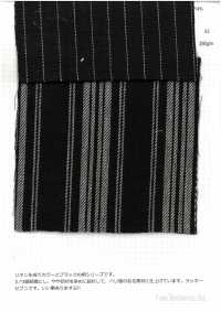 7777 深色格紋斜紋亞麻布[布料] FINE TEXTILE 更多照片