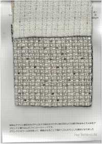 8841 亮片結花式粗呢[布料] FINE TEXTILE 更多照片