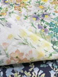 DP-3560-1 60精紡細布數位印花復古風 II 水彩小花[布料] HOKKOH北高 更多照片