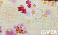 AP65101 涼花 印花 多臂提花（整卷）[布料] Cosmo Textile 更多照片