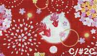 AP65101 涼花 印花 多臂提花（整卷）[布料] Cosmo Textile 更多照片