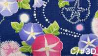 AP65101 涼花 印花 多臂提花（整卷）[布料] Cosmo Textile 更多照片