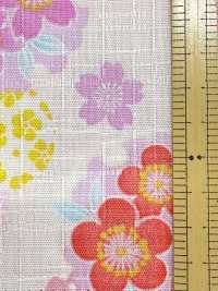 AP65101 涼花 印花 多臂提花（整卷）[布料] Cosmo Textile 更多照片