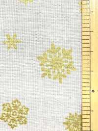 AP65802 聖誕快樂 金色 印花坯布（卷裝）[布料] Cosmo Textile 更多照片