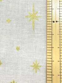 AP65802 聖誕快樂 金色 印花坯布（卷裝）[布料] Cosmo Textile 更多照片