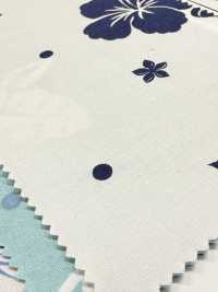 AP65804 TROPICAL 花卉印花 T/C 包芯紗（整卷）[布料] Cosmo Textile 更多照片
