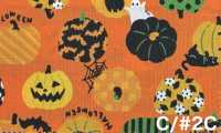 SP6515 HAPPY HALLOWEEN 印花 胚布（整卷）[布料] Cosmo Textile 更多照片