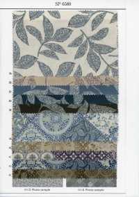 SP6580 套染花卉印花坯布（卷裝）[布料] Cosmo Textile 更多照片