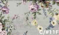 RU2530 RURU BOUQUET Rose Wreath 印花胚布（整卷）[布料] Cosmo Textile 更多照片