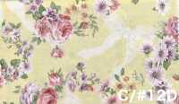 RU2530 RURU BOUQUET Rose Wreath 印花胚布（整卷）[布料] Cosmo Textile 更多照片