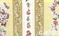 RU2530 RURU BOUQUET Rose Wreath 印花胚布（整卷）[布料] Cosmo Textile 更多照片