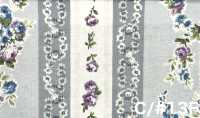 RU2530 RURU BOUQUET Rose Wreath 印花胚布（整卷）[布料] Cosmo Textile 更多照片