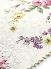 RU2530 RURU BOUQUET Rose Wreath 印花胚布（整卷）[布料] Cosmo Textile 更多照片