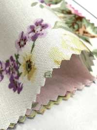 RU2530 RURU BOUQUET Rose Wreath 印花胚布（整卷）[布料] Cosmo Textile 更多照片