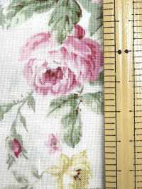 RU2530 RURU BOUQUET Rose Wreath 印花胚布（整卷）[布料] Cosmo Textile 更多照片