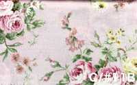 RU2530 RURU BOUQUET Rose Wreath 印花胚布（整卷）[布料] Cosmo Textile 更多照片