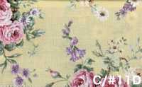 RU2530 RURU BOUQUET Rose Wreath 印花胚布（整卷）[布料] Cosmo Textile 更多照片