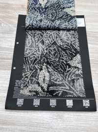 5026-1375-5 80支精紡細布 Miracle Wave 紮染調和花[布料] HOKKOH北高 更多照片