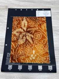 5026-1375-5 80支精紡細布 Miracle Wave 紮染調和花[布料] HOKKOH北高 更多照片