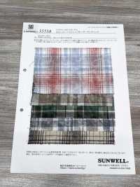 35538 21 單線棉斜紋抖動格子格紋[布料] SUNWELL 三維爾 更多照片