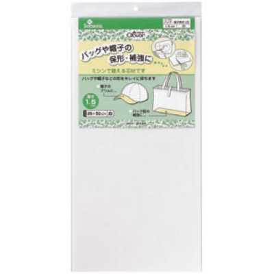 57358 箱包·帽子用聚乙烯芯材　1.5mm　白色