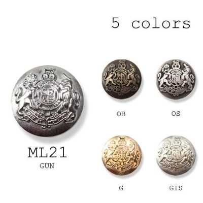 ML-21 徽章義大利金屬鈕扣