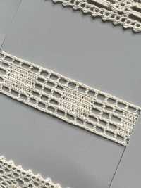 SIC-7320 有機棉扭力蕾絲/ 12mm 新道良質（SIC） 更多照片