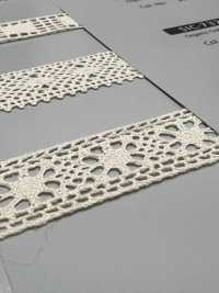 SIC-7331 有機棉扭力蕾絲/ 15mm 新道良質（SIC） 更多照片