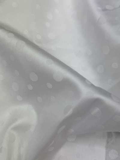 1090 禮服專用腰裡 紋樣緞 白