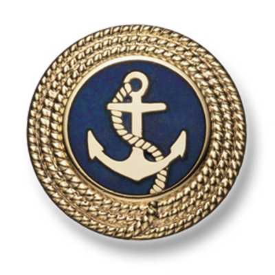 221 日本國產 西裝／夾克用金屬鈕扣 金色／海軍藍