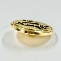 EX114G 日本製造的西裝和夾克用金色金屬紐帶[羈扣] 更多照片