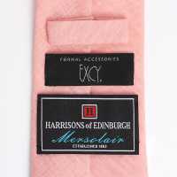 HLN-05 HARISSONS 亞麻領帶粉色[正裝配飾] 山本（EXCY） 更多照片