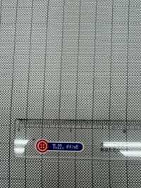 S-941 【特價】山梨藤吉田 100%真絲格紋圖案灰色[布料] 山本（EXCY） 更多照片